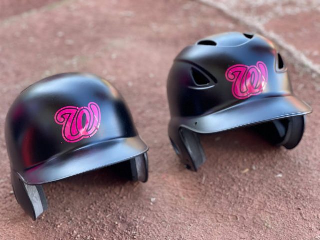 Breast Cancer Awareness Day Helmets