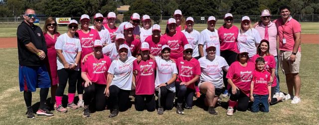 Breast Cancer Awareness Day team photo Header